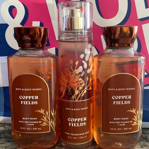 Bath & Body Works Copper Fields set